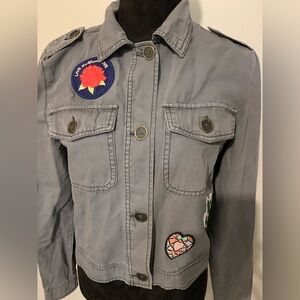 Gray Embroidered Women's Jacket

First B